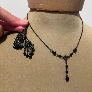 1928 necklace and earring set